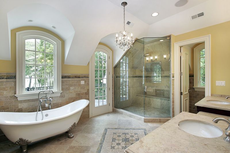 Custom Built-In Bathtub